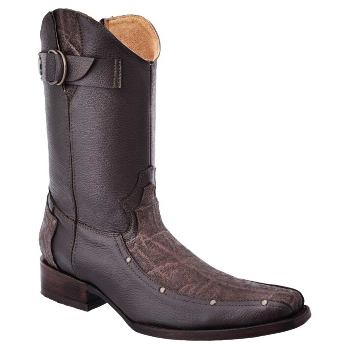 Botas Casuales Clón Elefante White Diamonds Boots 10-020 Café