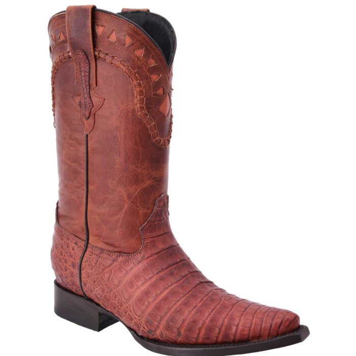 White Diamonds Boots 034 Coco Belly, Cigar, Suela de  Cuero.