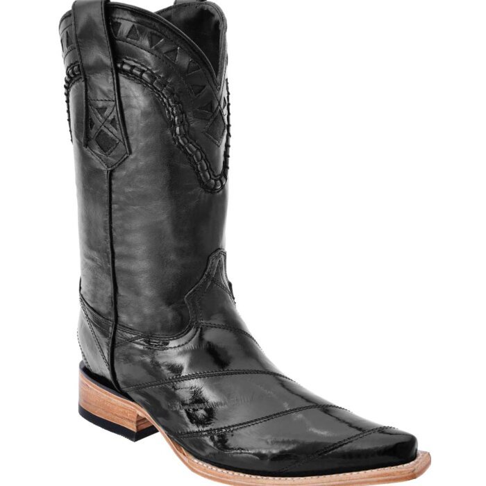 Botas Vaqueras Anguila WD Boots 073 Negro