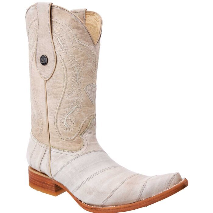 Botas Vaqueras Anguila WD Boots 074 Hueso