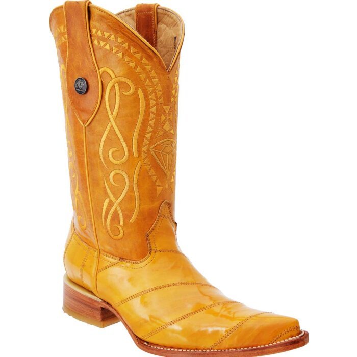 Botas Vaqueras Anguila WD Boots 076 Mantequilla