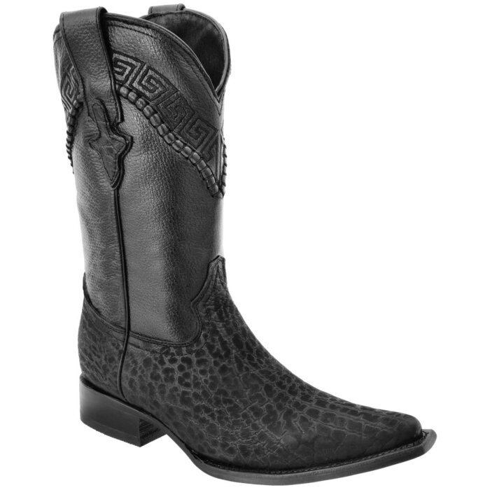 Botas Vaqueras Cuello De Toro 3X Negras WD 11-084