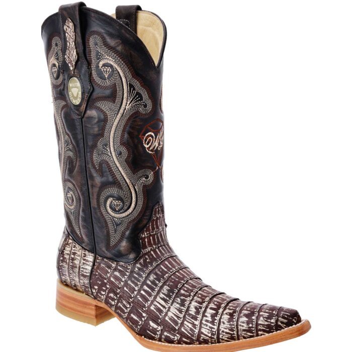 Botas Vaqueras Coco Belly Glaseada WD Boots 098 Café Rustico
