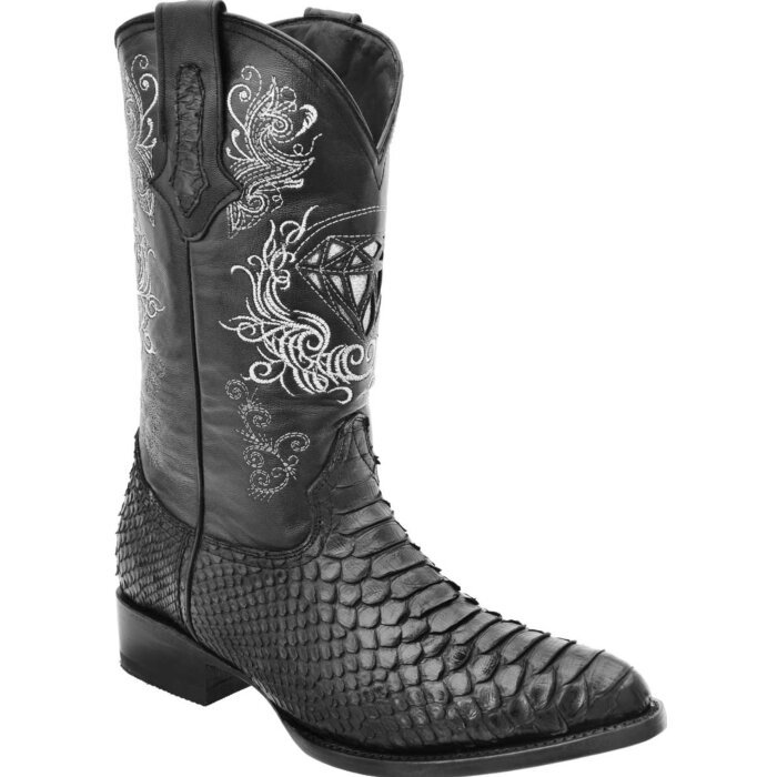 Botas Vaqueras Python Negras Horma 900 WD 11-210