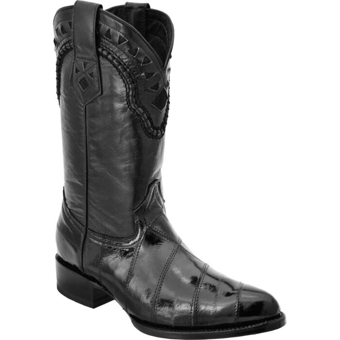 Botas Vaqueras Anguila Negras WD 11-223