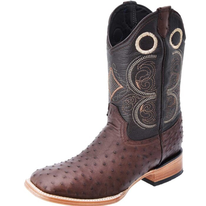 Botas Rodeo Avestruz WD Boots 299 Café