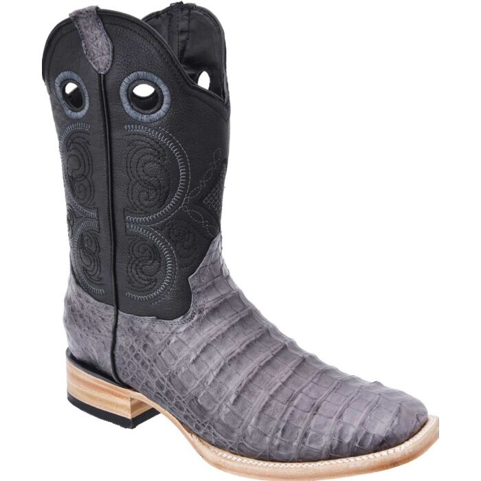 Botas Rodeo Coco Belly Square Toe Color Gris WD 11-257