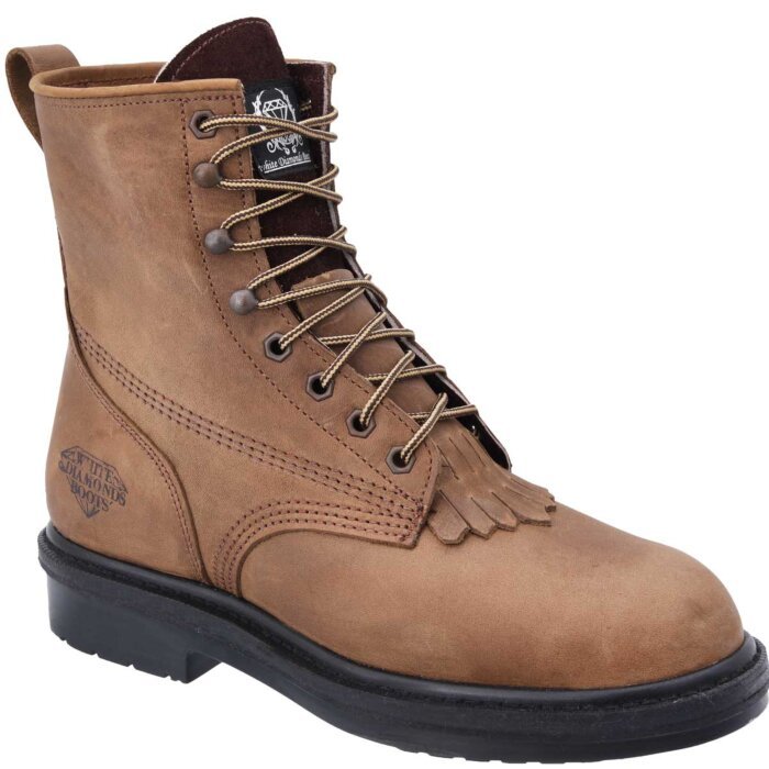Botas De Trabajo Flother Color Arena Barbita WD 11-453