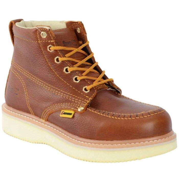 Botin De Trabajo Suela Mil Rayas Guepardo 2058 Color Shedron