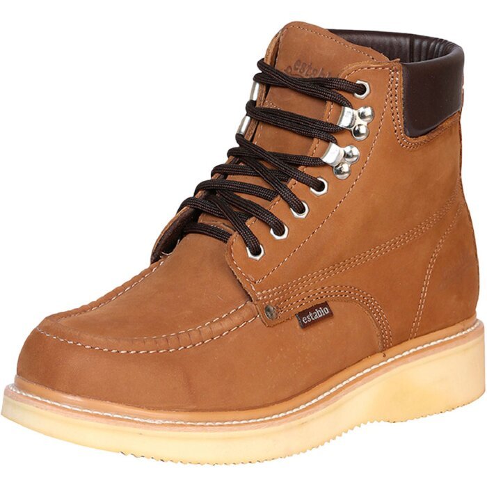 Zapato De Trabajo Establo 91204 Nobuck Color Canela