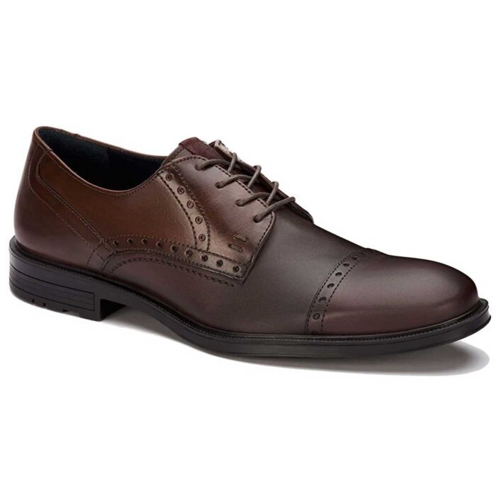 Zapato Oxford De Vestir Ferrato 294-9802 Café