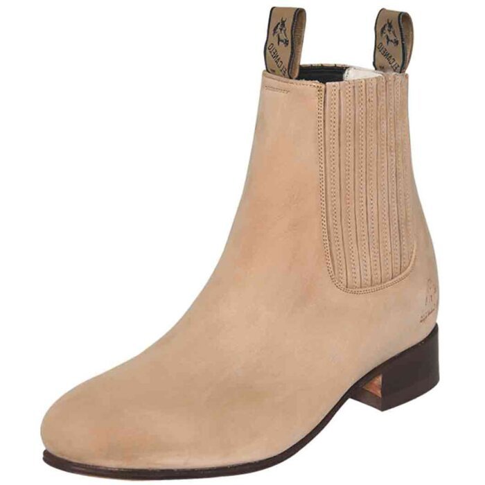 Botines Charros Nobuck Color Arena El Canelo 228