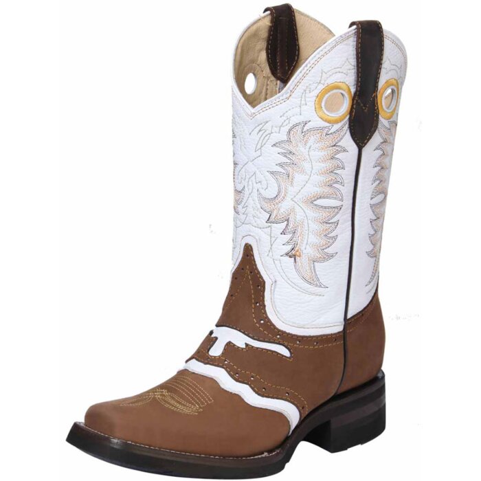 Botas Rodeo Piel Crazy-Nobuck El General 33313 Color Camel