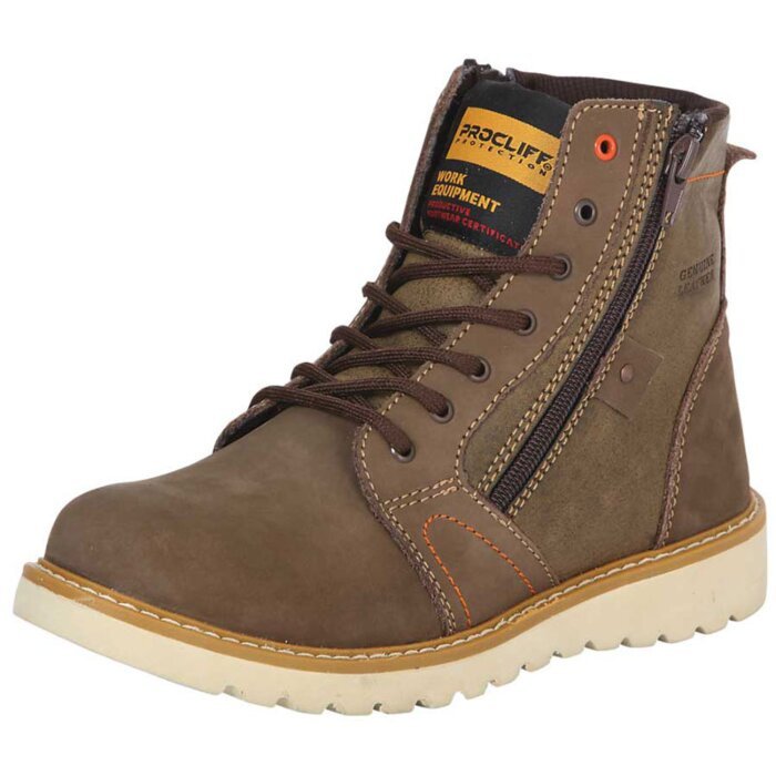 Zapatos De Trabajo Cliff Para Dama o Joven 35208 Nobuck