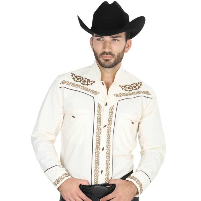 Camisa Beige Charra El General 40784