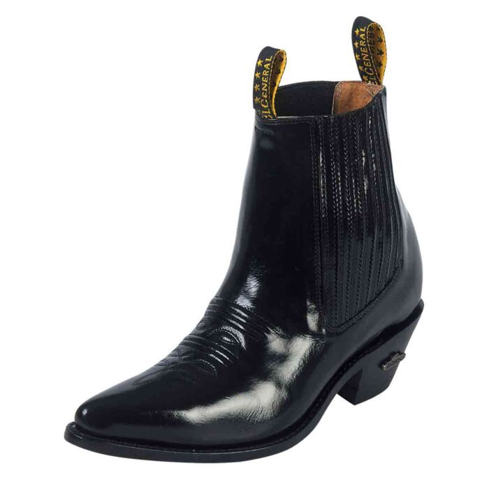 Botines Vaqueros Negros Camaleón El General 181