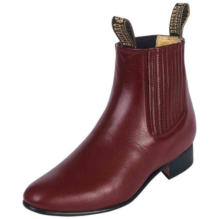 Botines Charros Color Vino El Besserro 202