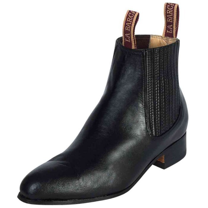 Botines Charros La Barca 209 Color Negro