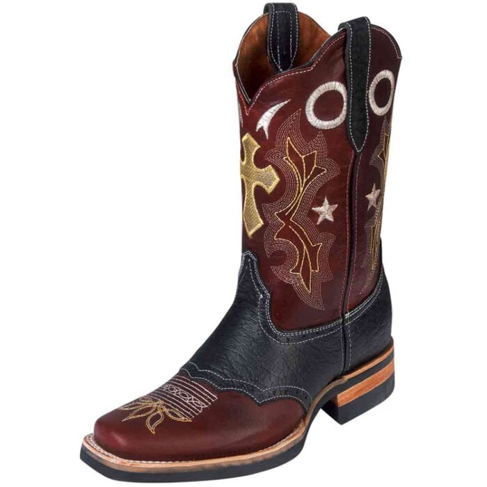 Bota Rodeo Cuello De Toro El General 27696 Vino/Miel