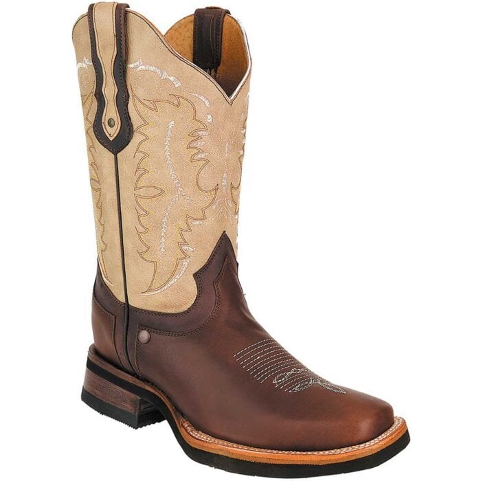 Botas Vaqueras Estilo Rodeo SG512 Café