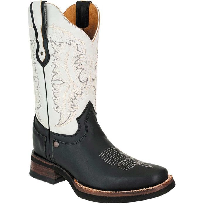 Botas Vaqueras Estilo Rodeo SG512 Negras