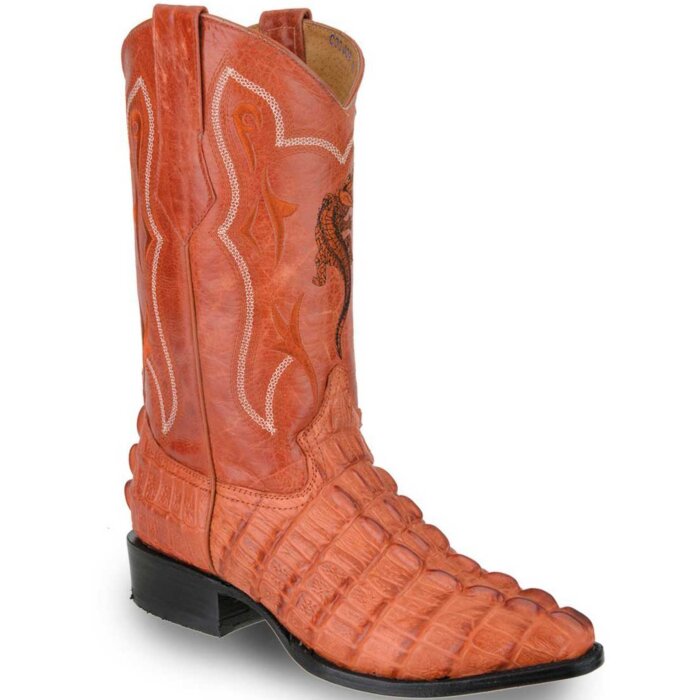 Botas Vaqueras J Toe Imitación Cola De Caimán JB 904 Shedrón