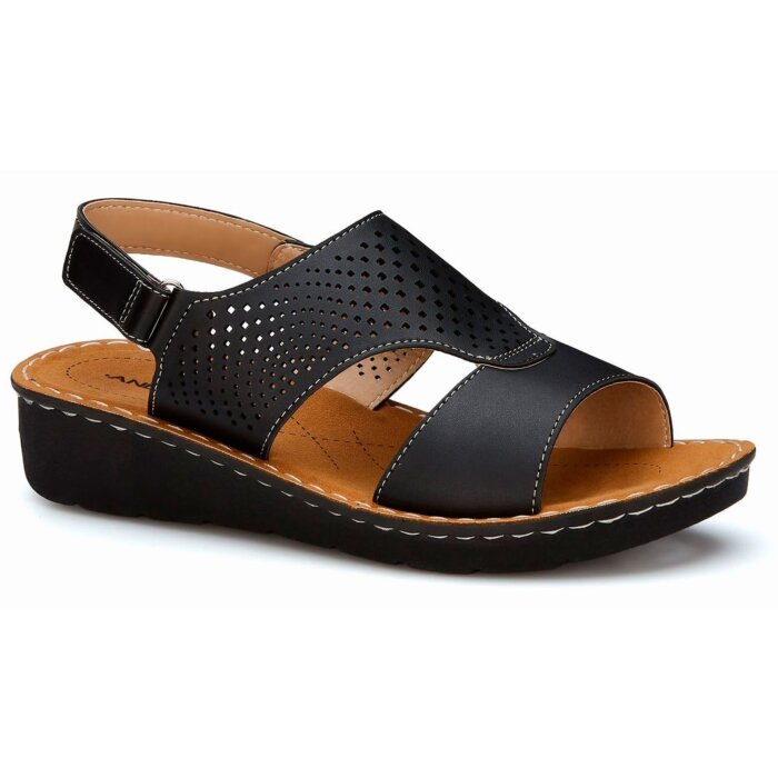 Sandalia Andrea Confort 16099 Negro