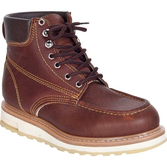 Botin De Trabajo Suela Zig-Zag Hammer ACM613 Color Roble