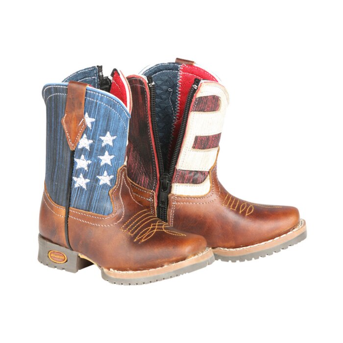 Botas Rodeo De Bebé Niño Estrellas USA Jar Boots 126579