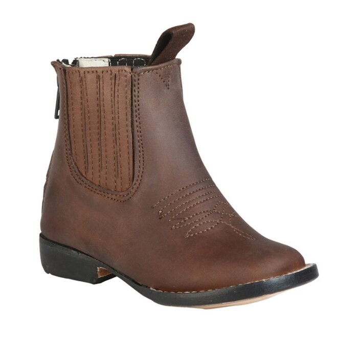 Botines Charros Color Café Para Bebé Niño Jar Boots 126581