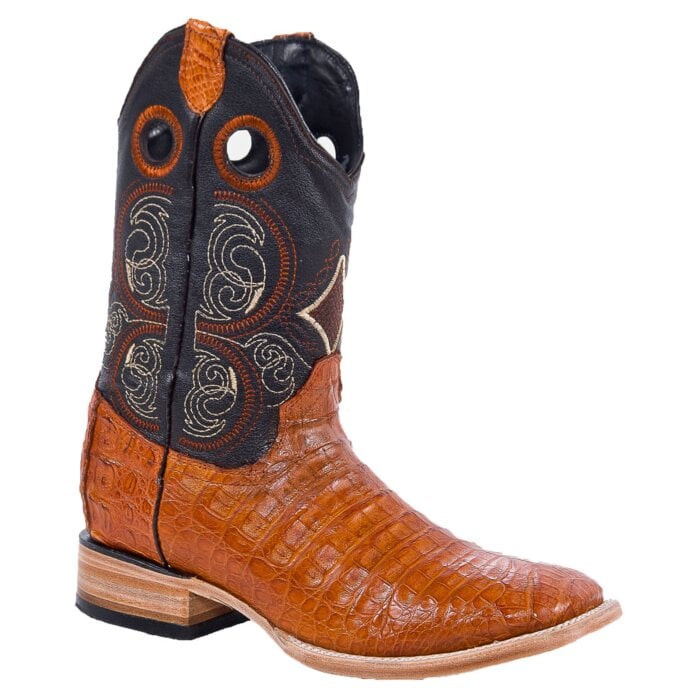 Botas Vaqueras Coco Belly Americana Color Cognac WD 11-259