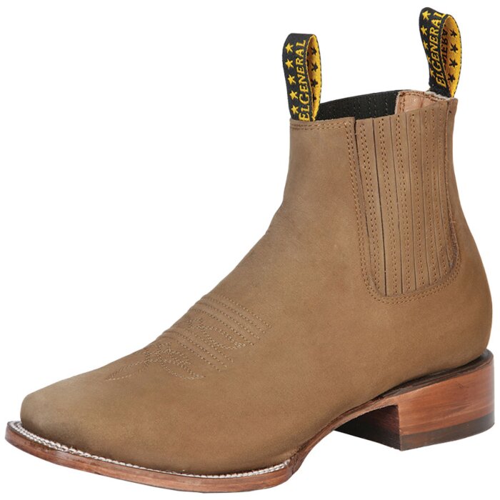Botines Rodeo El General Nobuck Color Café 126189