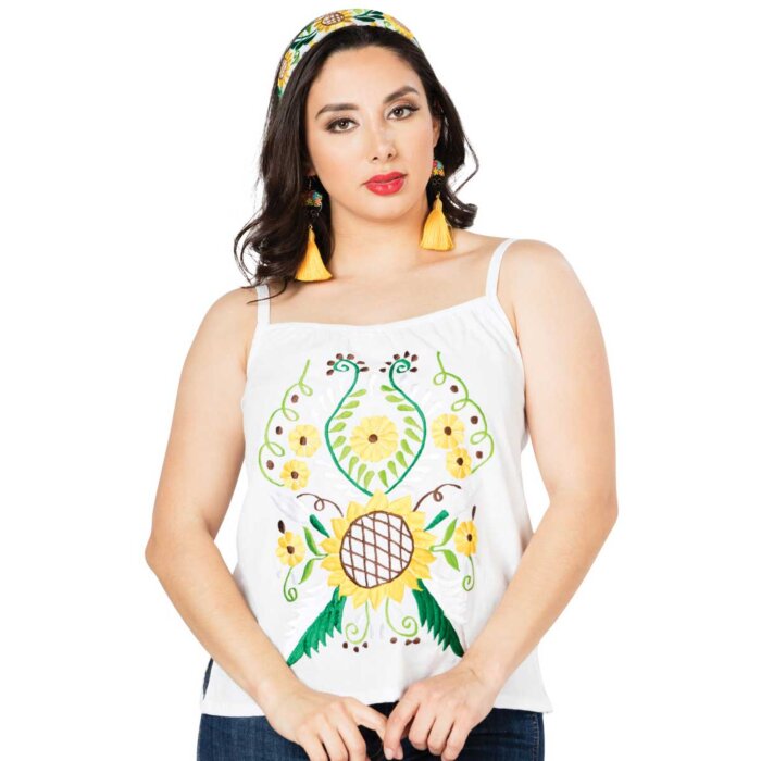 Blusa Artesanal Mexicana 603072 Blanca
