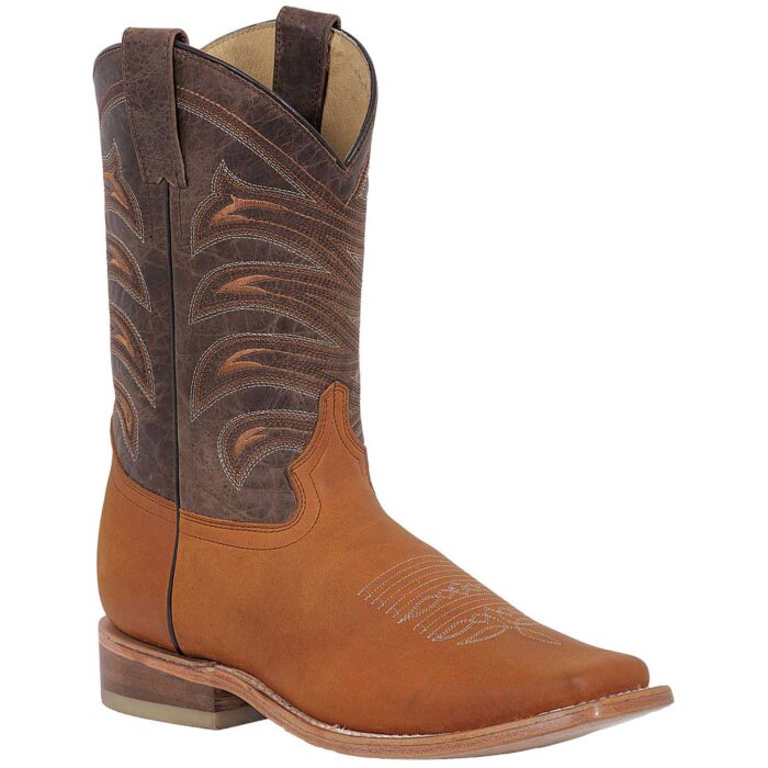 BOTAS RODEO EL GENERAL ROD-19-37 PIEL BOVINO CRAZY COLOR MIEL