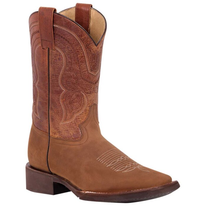 BOTAS RODEO EL GENERAL POLY-19-27 PIEL BOVINO CRAZY COLOR TAN