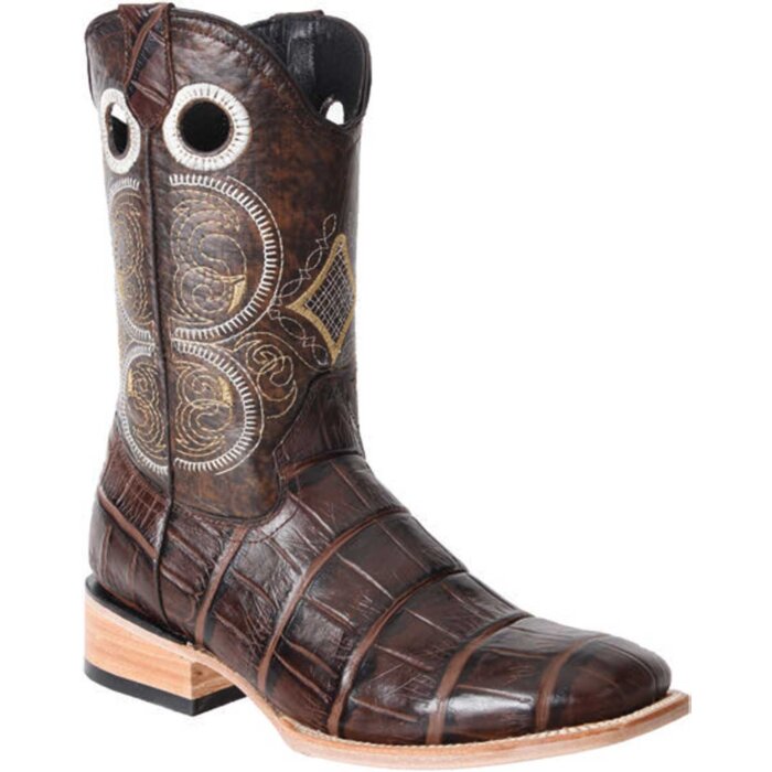 Bota Rodeo Americana Grabada WD 10-336 Café