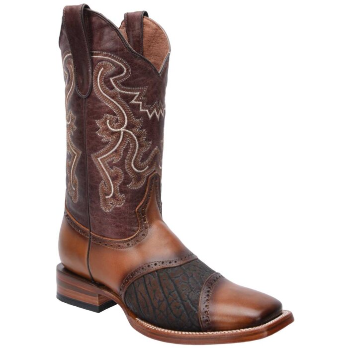 Cuello De Toro Bota Rodeo WD 10-328 Café