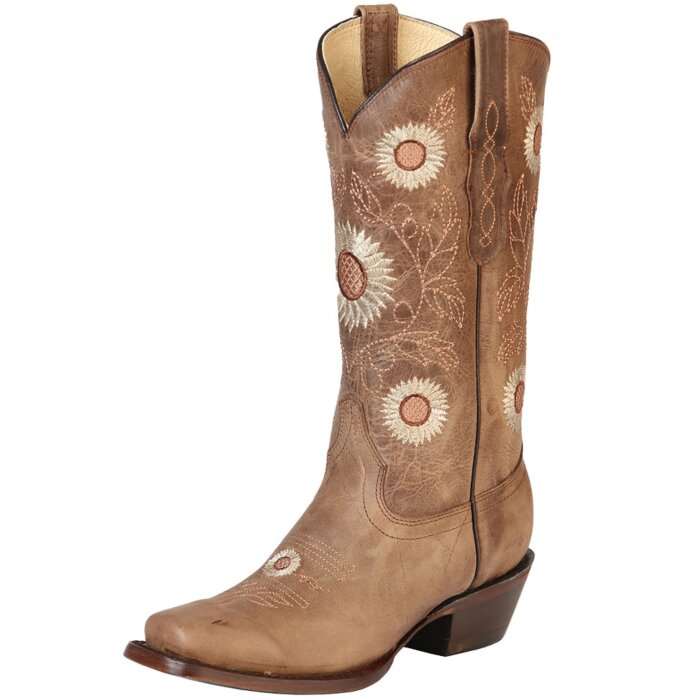 Bota Rodeo Alazán De Mujer El General 51230