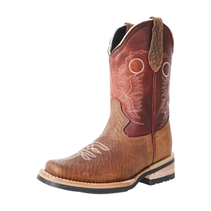 Botas Rodeo De Niño En Color Café WD 11-377