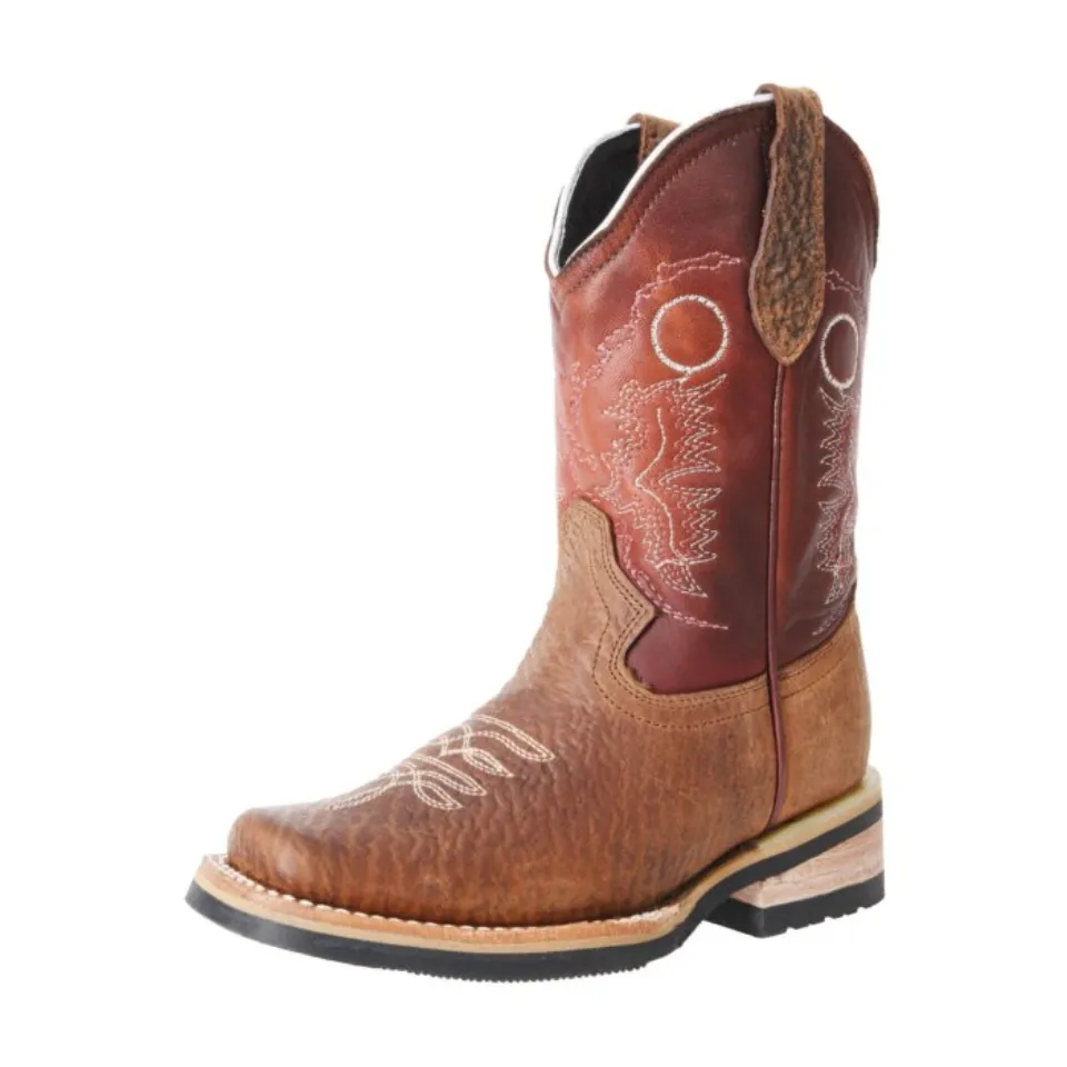 Botas Rodeo De Niño En Color Café WD 11-377