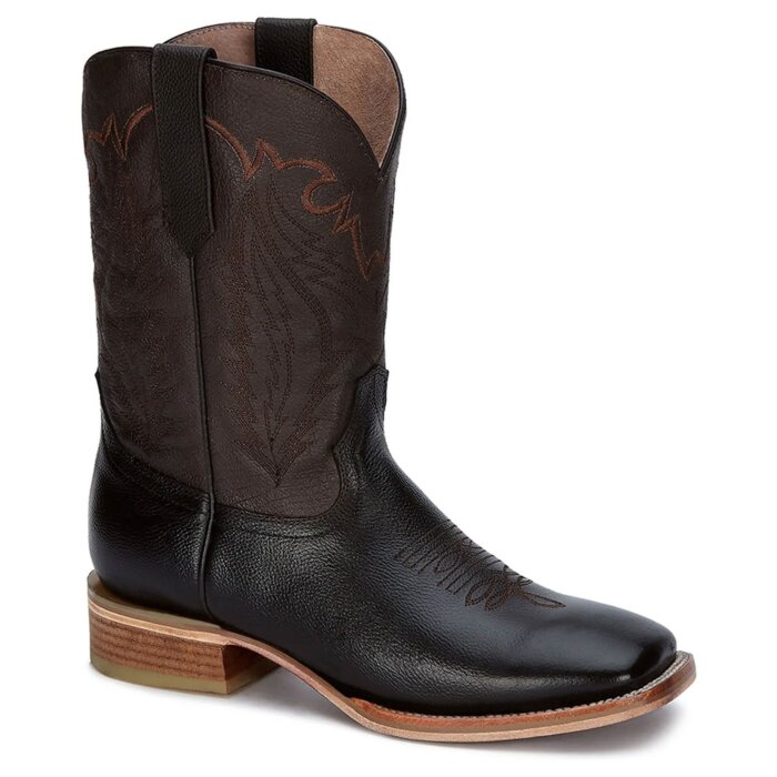 Botas Rodeo Goodyear Welt Para Hombre Forastero Color Café Oscuro
