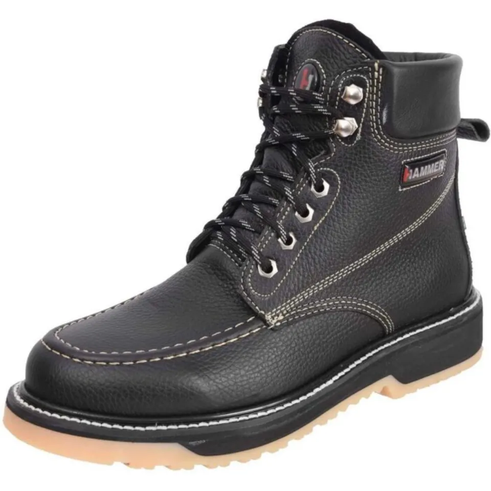 Bota Corta Trabajo Hammer DR614 Negro