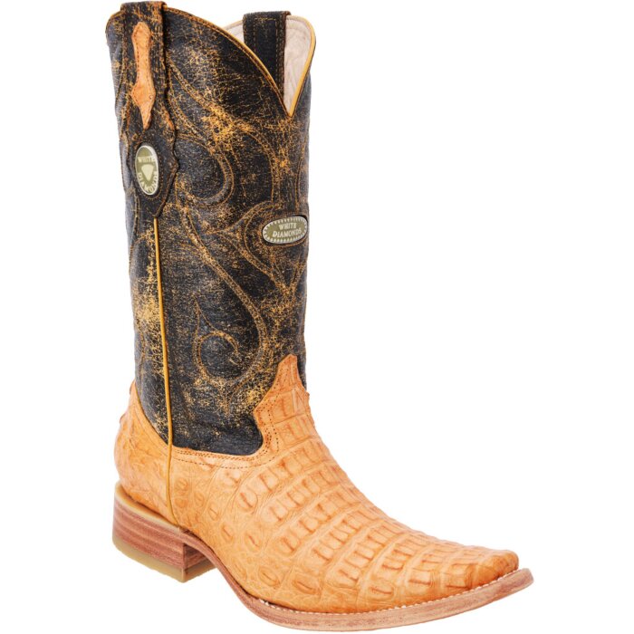 Butter Western Boots Crocodile Belly 400 WD 11-148