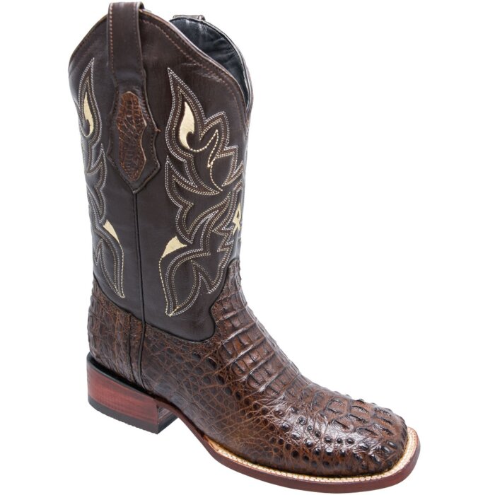 Botas De Cocodrilo Rodeo Americana Color Café WD 11-263