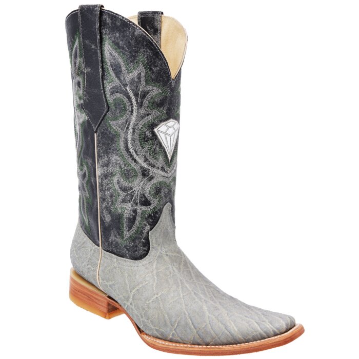 Botas Piel De Elefante Clon Horma 400 Color Marfil WD 11-162