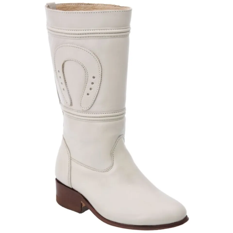 Botas Para Niña Escaramuza Napa Hueso WD 11-359
