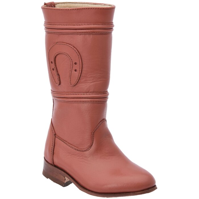 Botas De Niña Para Escaramuza Color Shedrón WD 11-358