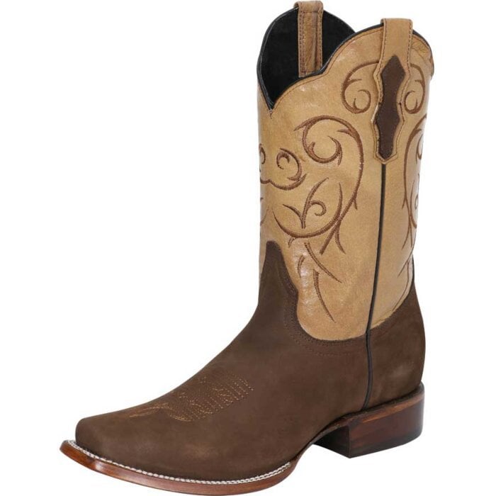 BOTAS RODEO EL SEÑOR DE LOS CIELOS SR-18-41 PIEL NOBUCK CAMEL