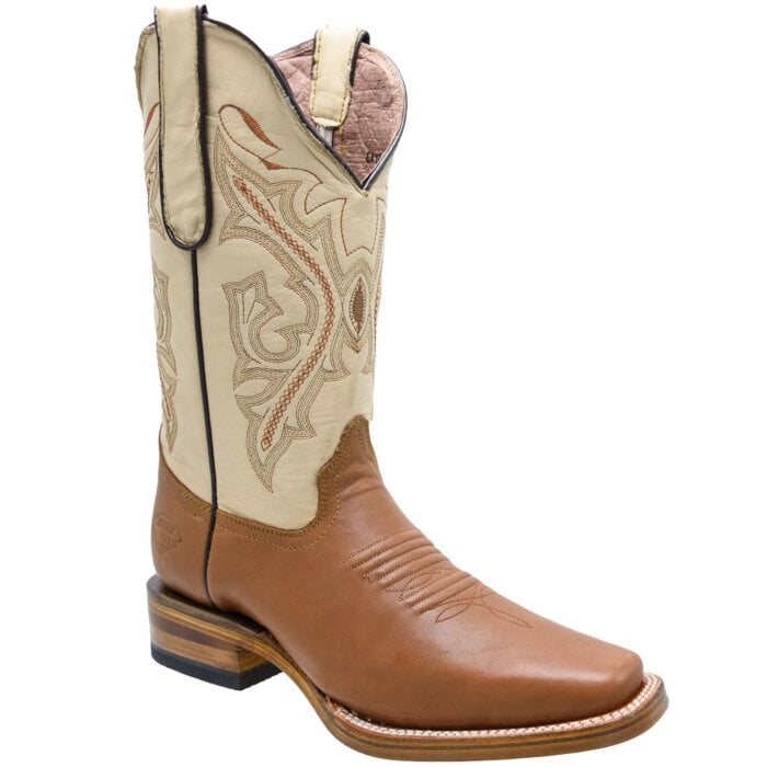 Botas Rodeo Color Miel Para Mujer WD 11-521