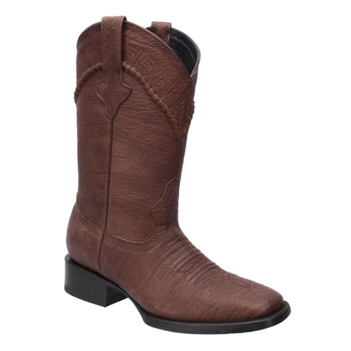 Botas Rodeo White Diamonds Boots Shoulder Completo Café 10-301